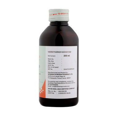 Sitaram Ayurveda Veeratharadi Kashayam